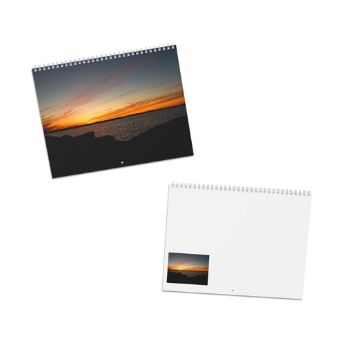 2026 Scenic Wall Calendar – Landscapes & Sunsets Monthly Planner